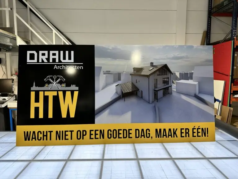 Geprint paneel voor HTW
