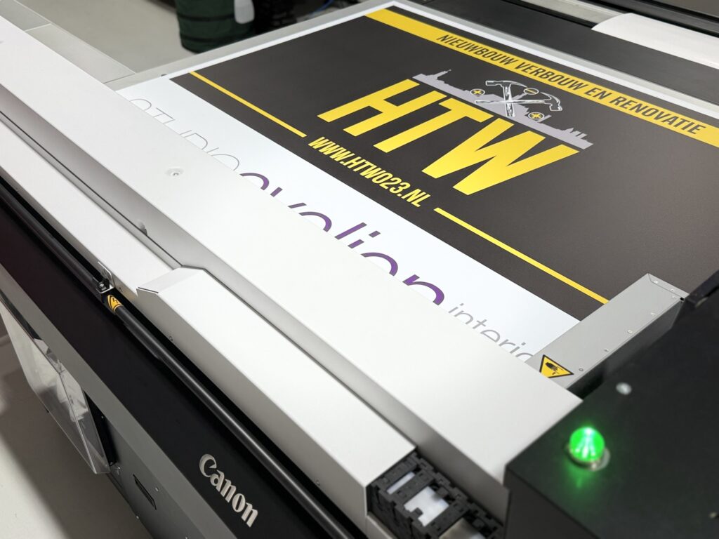 Canon Arizona 1360 GTF print een paneel voor HTW