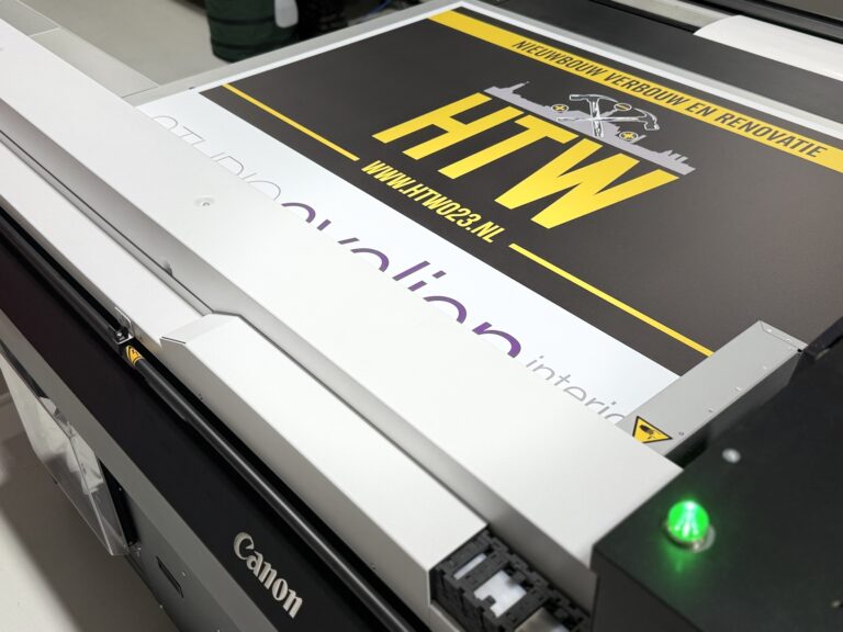 Canon Arizona 1360 GTF print een paneel voor HTW