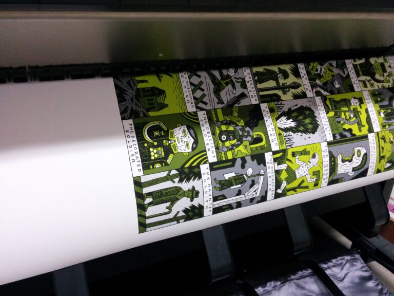 Giclée-print op de Epson SureColor P9500
