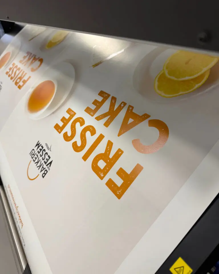 Grootformaat print voor van Vessem Lemon Cake
